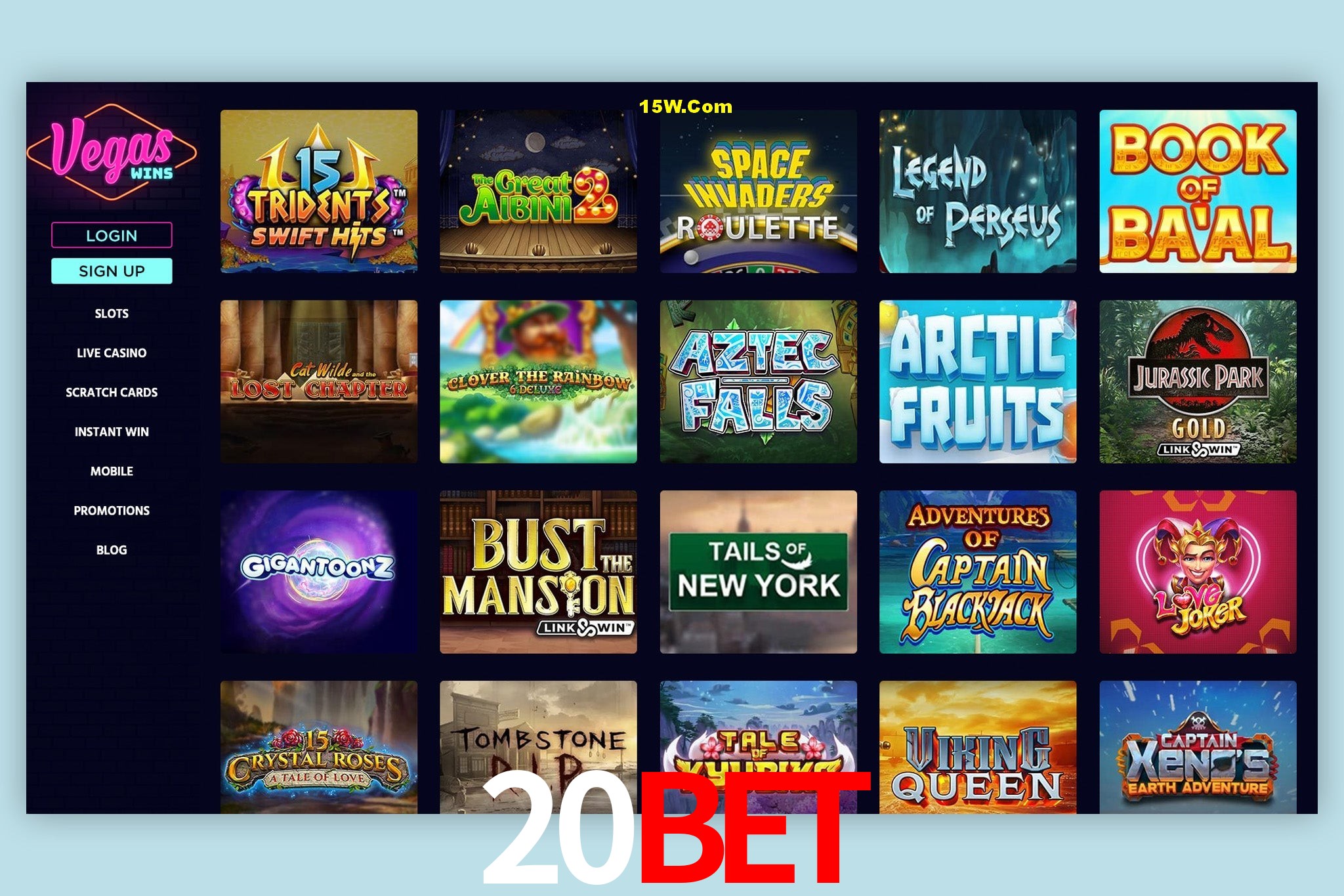Live Casino 20Bet